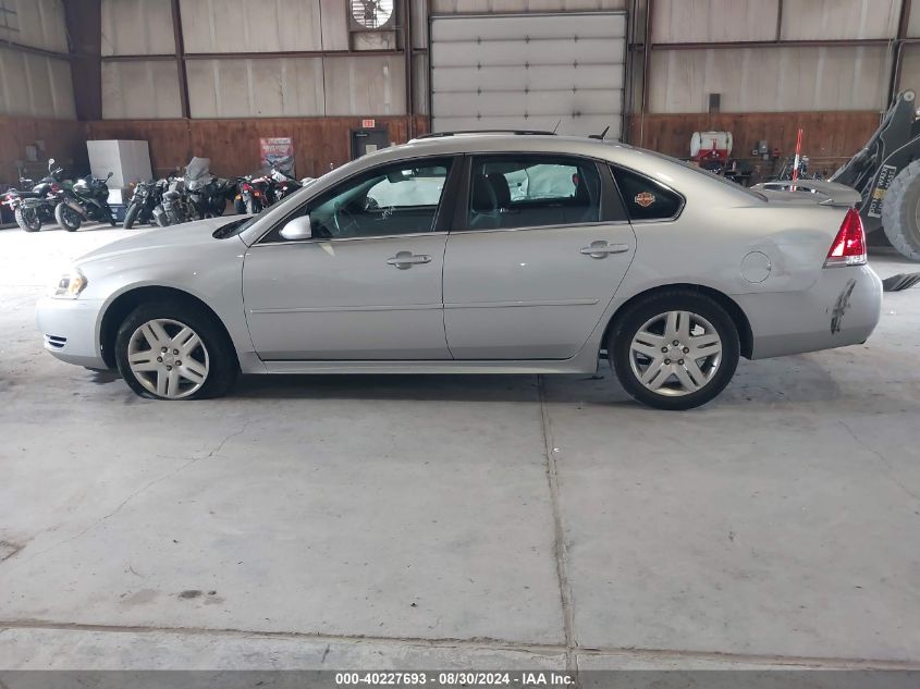 2013 Chevrolet Impala Lt VIN: 2G1WB5E33D1162213 Lot: 40227693