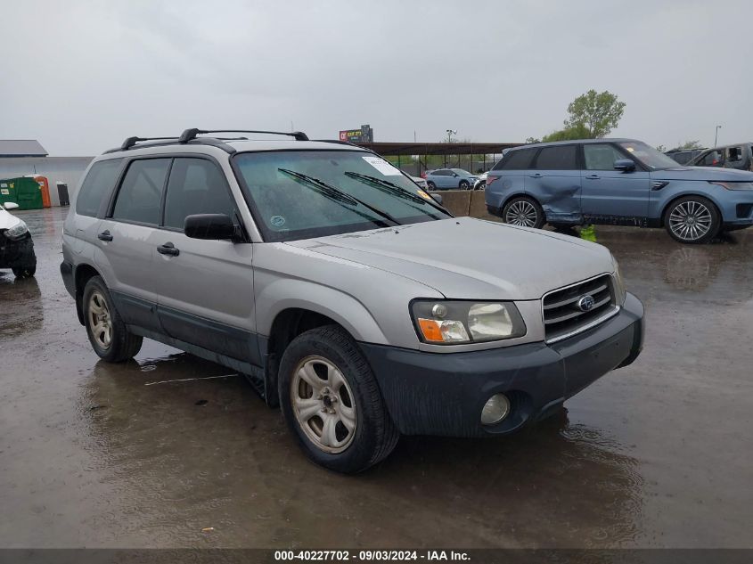 2005 Subaru Forester 2.5X VIN: JF1SG63645H753861 Lot: 40227702