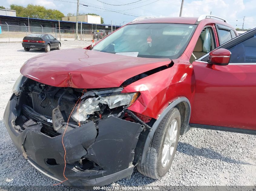 2014 Nissan Rogue Sv VIN: 5N1AT2MT0EC760006 Lot: 40227710