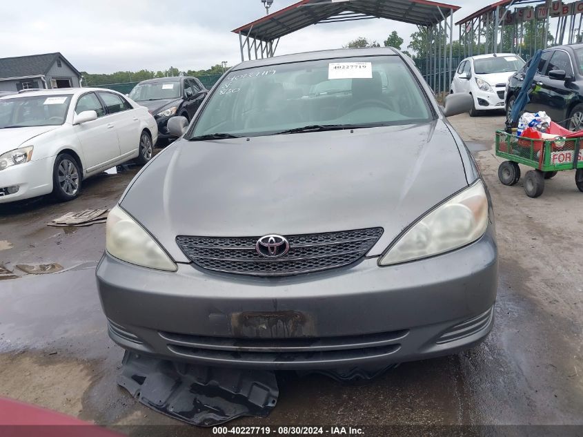 2002 Toyota Camry Xle V6 VIN: 4T1BF30K02U534424 Lot: 40227719