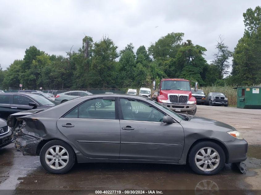 2002 Toyota Camry Xle V6 VIN: 4T1BF30K02U534424 Lot: 40227719