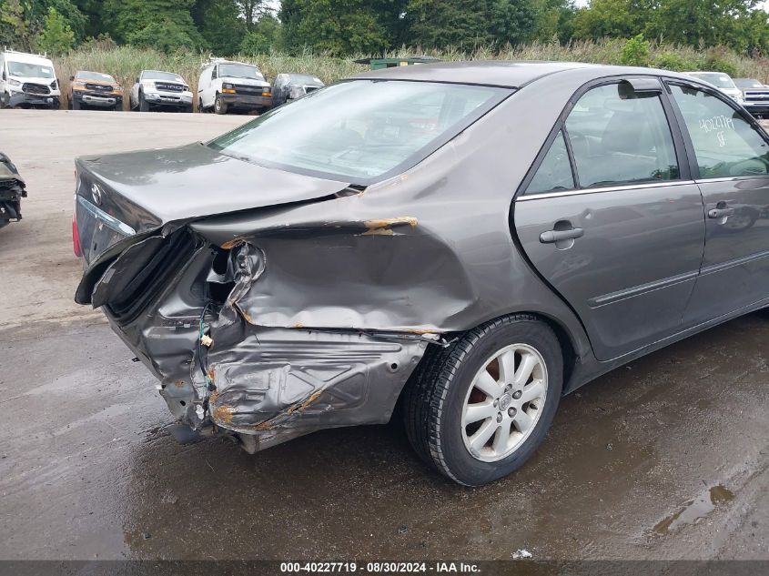 2002 Toyota Camry Xle V6 VIN: 4T1BF30K02U534424 Lot: 40227719