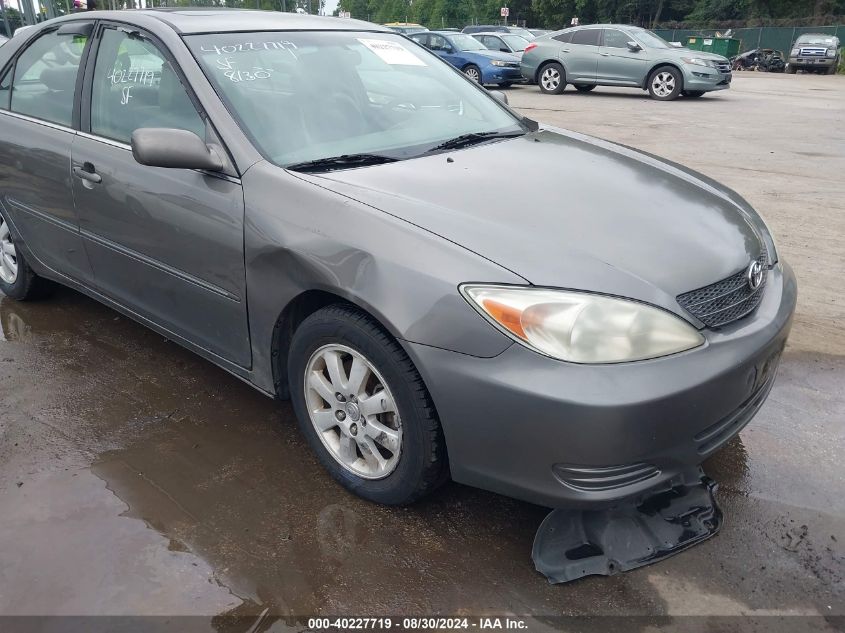 2002 Toyota Camry Xle V6 VIN: 4T1BF30K02U534424 Lot: 40227719