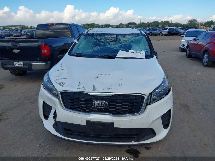 2019 Kia Sorento 3.3L Lx VIN: 5XYPG4A54KG497577 Lot: 40227727