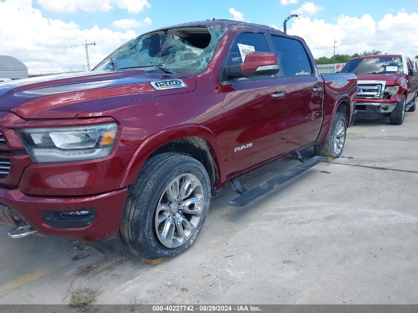 2021 Ram 1500 Laramie 4X4 5'7 Box VIN: 1C6SRFJT6MN664149 Lot: 40227742