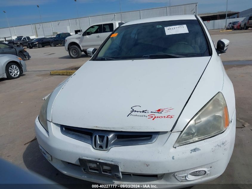 2005 Honda Accord 2.4 Lx VIN: 3HGCM56465G706581 Lot: 40227777