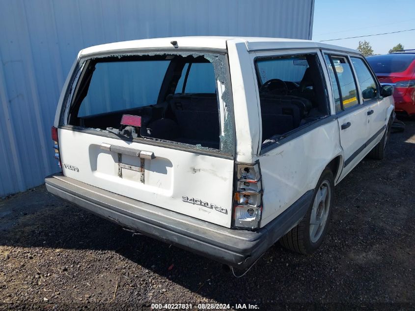 1992 Volvo 940 Gle VIN: YV1JW8708N2028173 Lot: 40227831