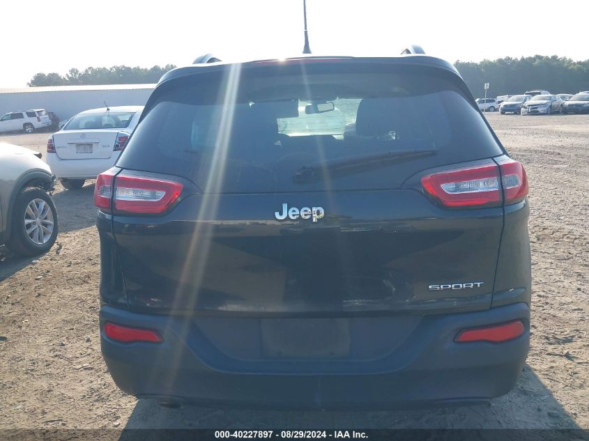 2015 Jeep Cherokee Sport VIN: 1C4PJLAB0FW701480 Lot: 40227897