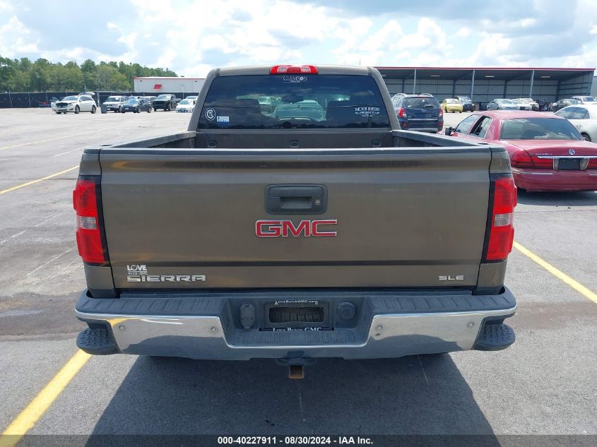 2014 GMC Sierra 1500 Sle VIN: 1GTV2UEC4EZ300735 Lot: 40227911