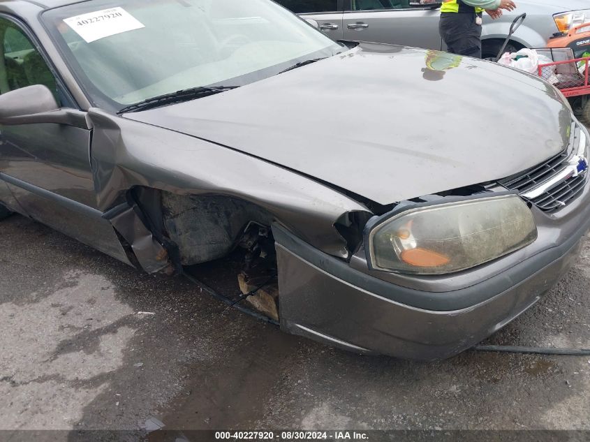 2001 Chevrolet Impala VIN: 2G1WF55E619294711 Lot: 40227920