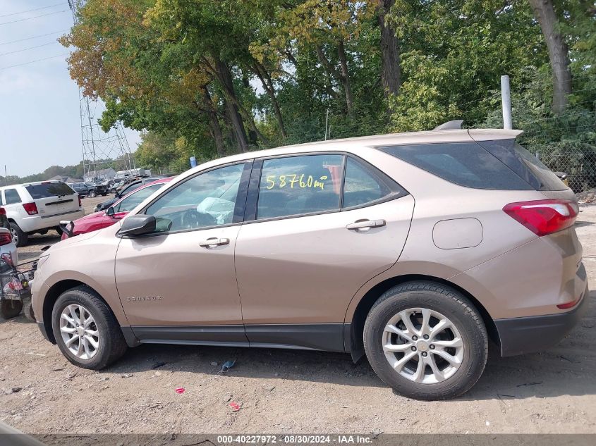 2019 Chevrolet Equinox Ls VIN: 2GNAXHEV6K6120390 Lot: 40227972