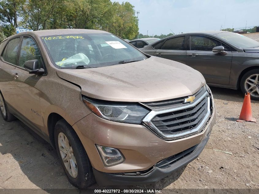 2019 Chevrolet Equinox Ls VIN: 2GNAXHEV6K6120390 Lot: 40227972