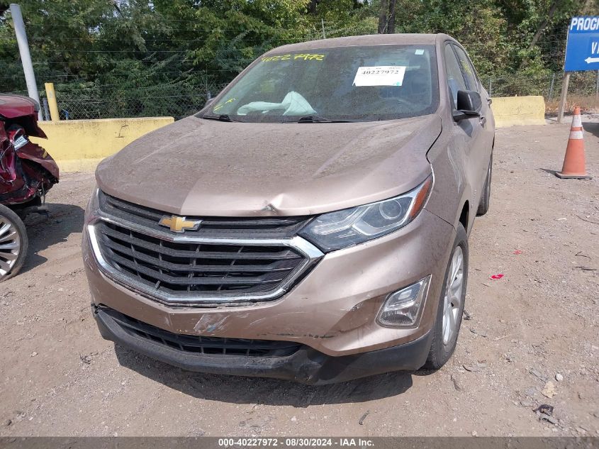 2019 Chevrolet Equinox Ls VIN: 2GNAXHEV6K6120390 Lot: 40227972