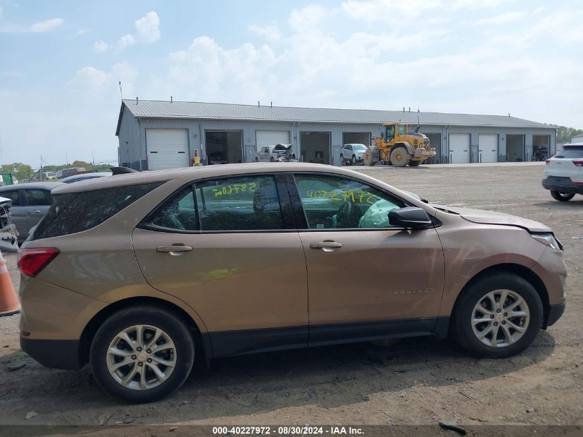 2019 Chevrolet Equinox Ls VIN: 2GNAXHEV6K6120390 Lot: 40227972