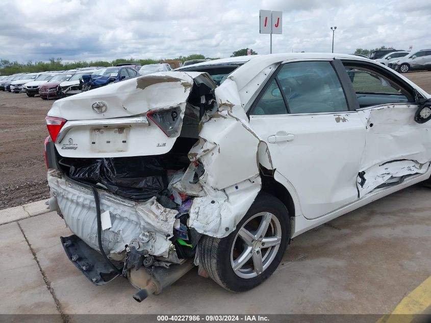 2015 Toyota Camry Le VIN: 4T4BF1FK0FR496992 Lot: 40227986