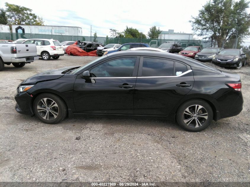 2021 Nissan Sentra Sv Xtronic Cvt VIN: 3N1AB8CV3MY202995 Lot: 40227989