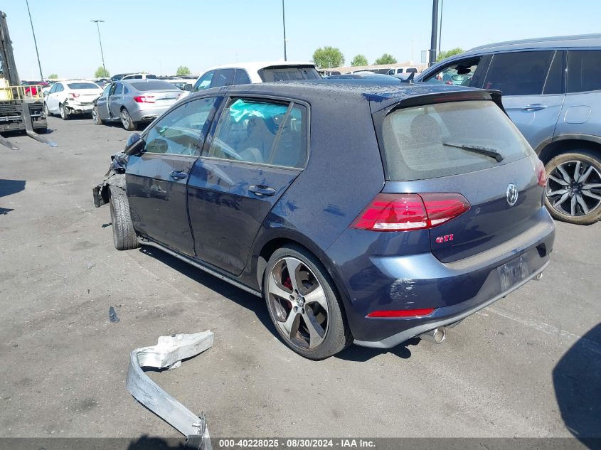 3VW6T7AU1KM032481 2019 Volkswagen Golf Gti 2.0T Autobahn/2.0T Rabbit Edition/2.0T S/2.0T Se