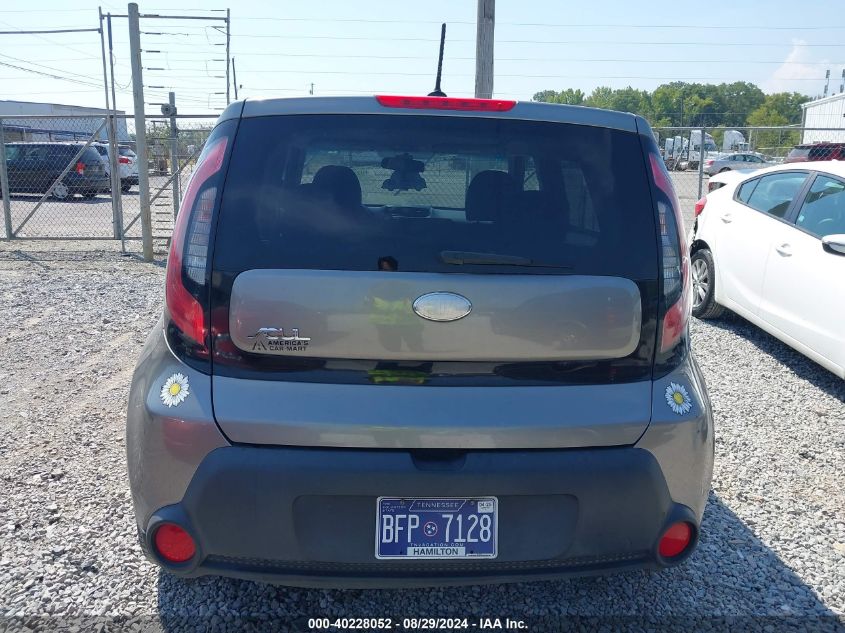 2014 Kia Soul VIN: KNDJN2A26E7015490 Lot: 40228052