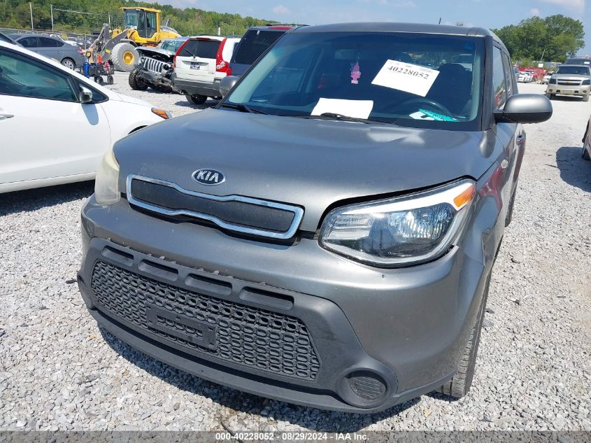 2014 Kia Soul VIN: KNDJN2A26E7015490 Lot: 40228052