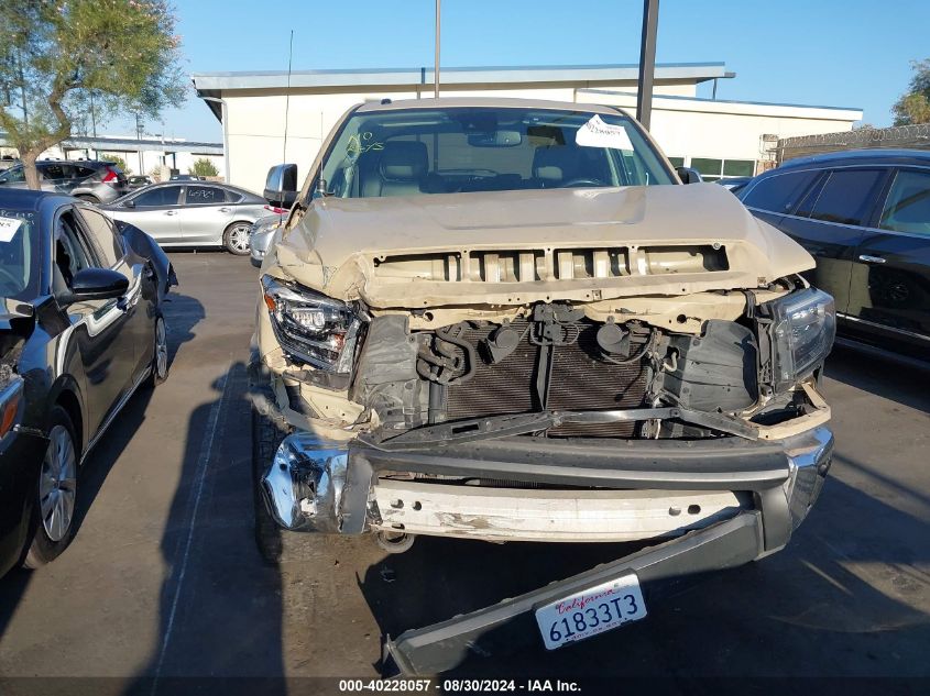 2018 Toyota Tundra Limited 5.7L V8 VIN: 5TFHY5F13JX745701 Lot: 40228057