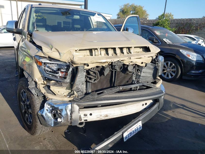 2018 Toyota Tundra Limited 5.7L V8 VIN: 5TFHY5F13JX745701 Lot: 40228057