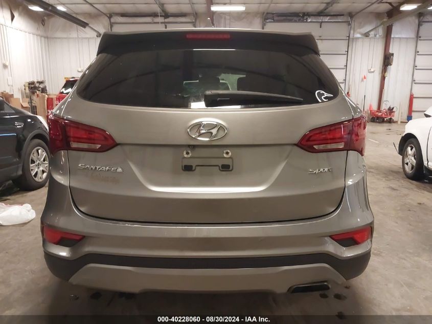 2018 Hyundai Santa Fe Sport 2.4L VIN: 5NMZU3LB7JH053273 Lot: 40228060