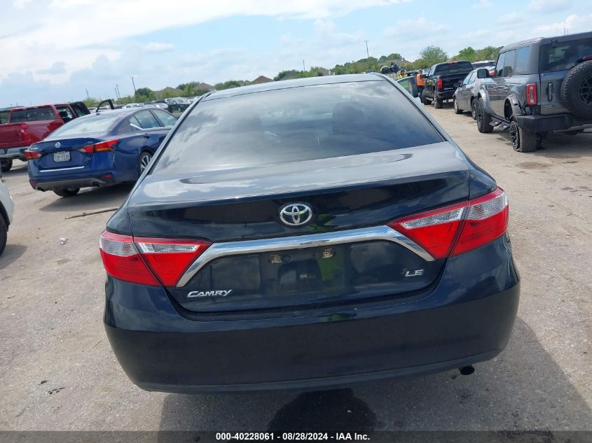 2015 Toyota Camry Le VIN: 4T4BF1FK9FR505043 Lot: 40228061