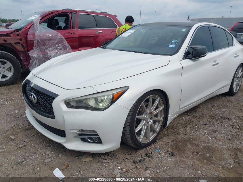 2015 Infiniti Q50 Premium VIN: JN1BV7AP8FM348440 Lot: 40228063