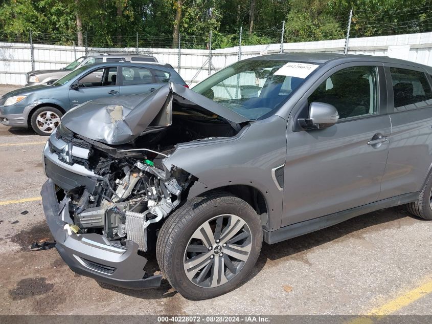 2020 Mitsubishi Outlander Sport 2.0 Se VIN: JA4AP4AU7LU026627 Lot: 40228072