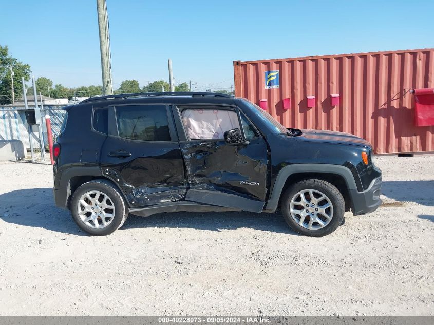 2018 Jeep Renegade Latitude VIN: ZACCJABB6JPJ18626 Lot: 40228073