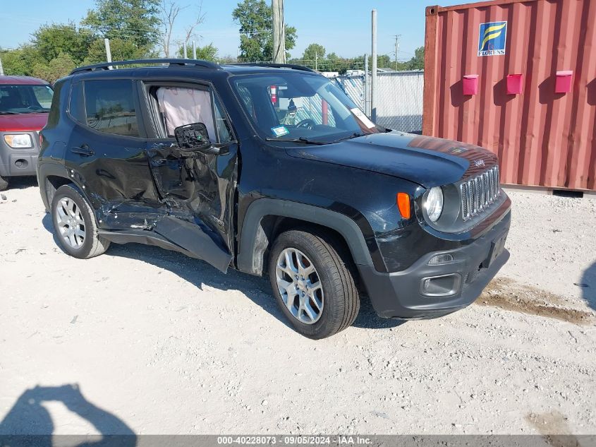 2018 Jeep Renegade Latitude VIN: ZACCJABB6JPJ18626 Lot: 40228073