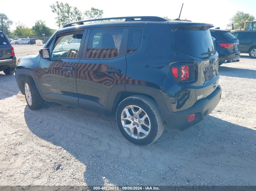 2018 Jeep Renegade Latitude VIN: ZACCJABB6JPJ18626 Lot: 40228073