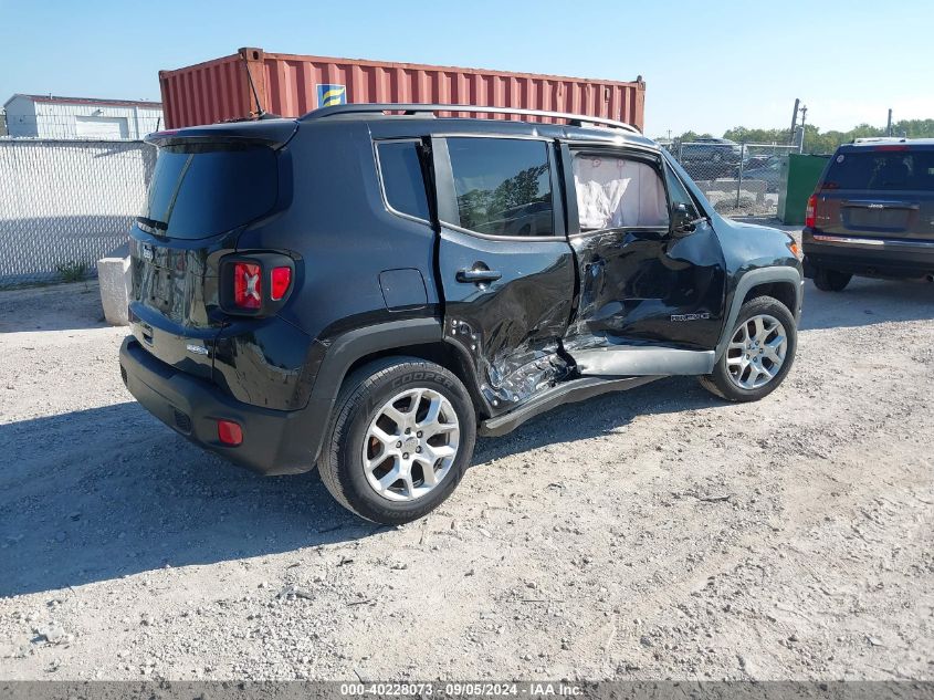 2018 Jeep Renegade Latitude VIN: ZACCJABB6JPJ18626 Lot: 40228073