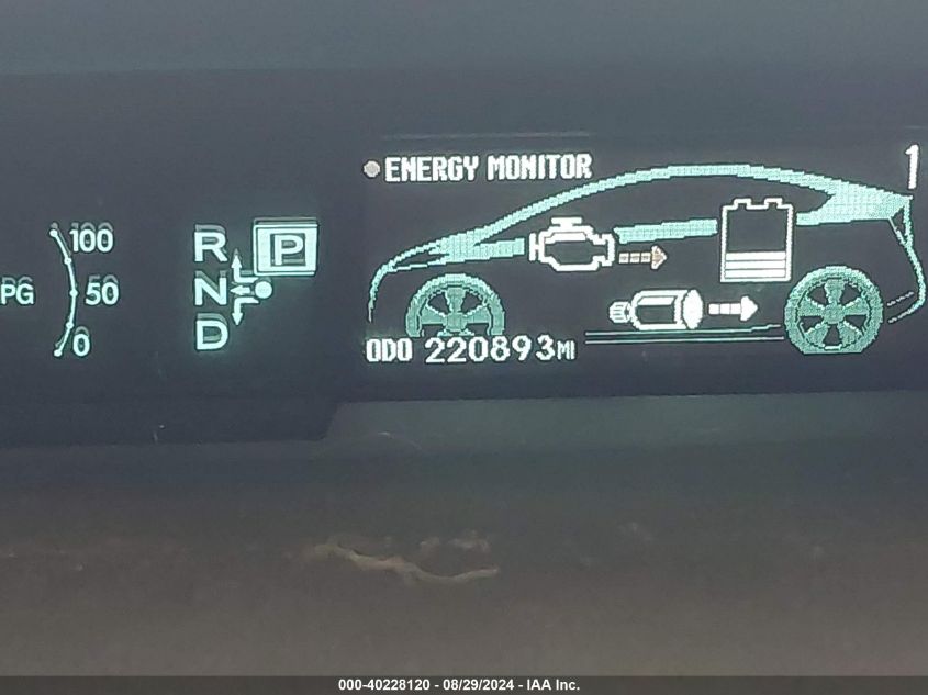 2010 Toyota Prius Ii VIN: JTDKN3DU2A5188677 Lot: 40228120