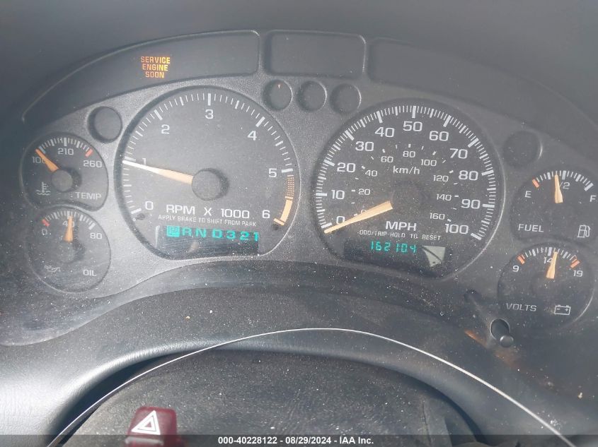 2002 GMC Sonoma Sls VIN: 1GTCS19W828103580 Lot: 40228122