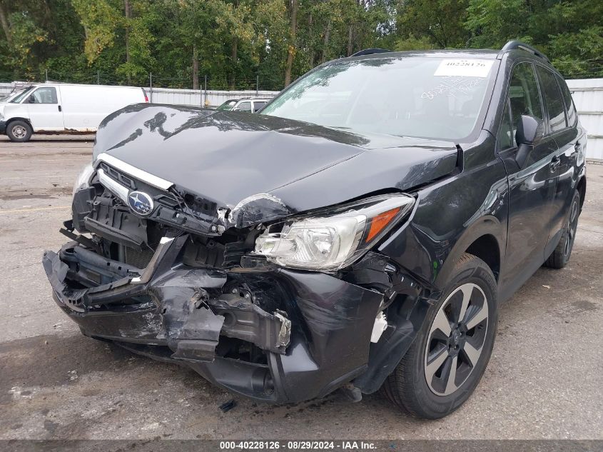 2017 Subaru Forester 2.5I Premium VIN: JF2SJAEC9HH448024 Lot: 40228126