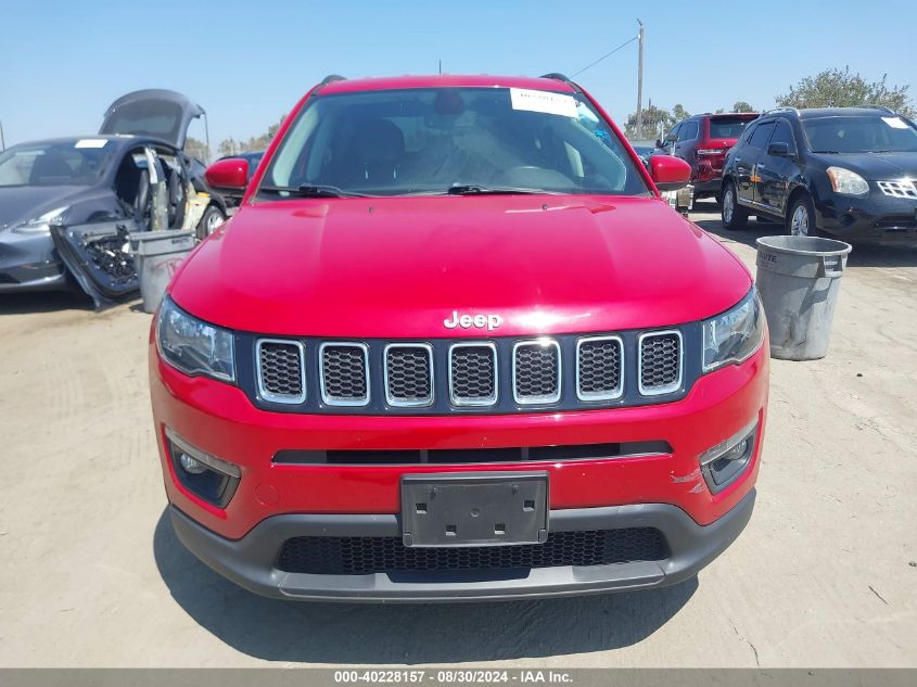 2018 Jeep Compass Latitude Fwd VIN: 3C4NJCBB4JT468689 Lot: 40228157