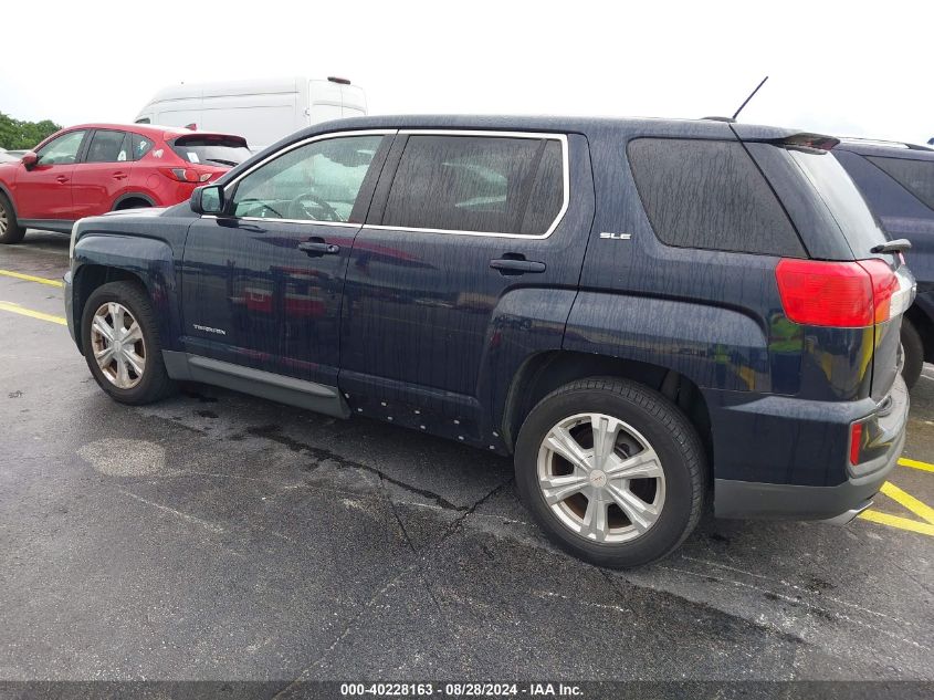 2017 GMC Terrain Sle-1 VIN: 2GKALMEK6H6107557 Lot: 40228163