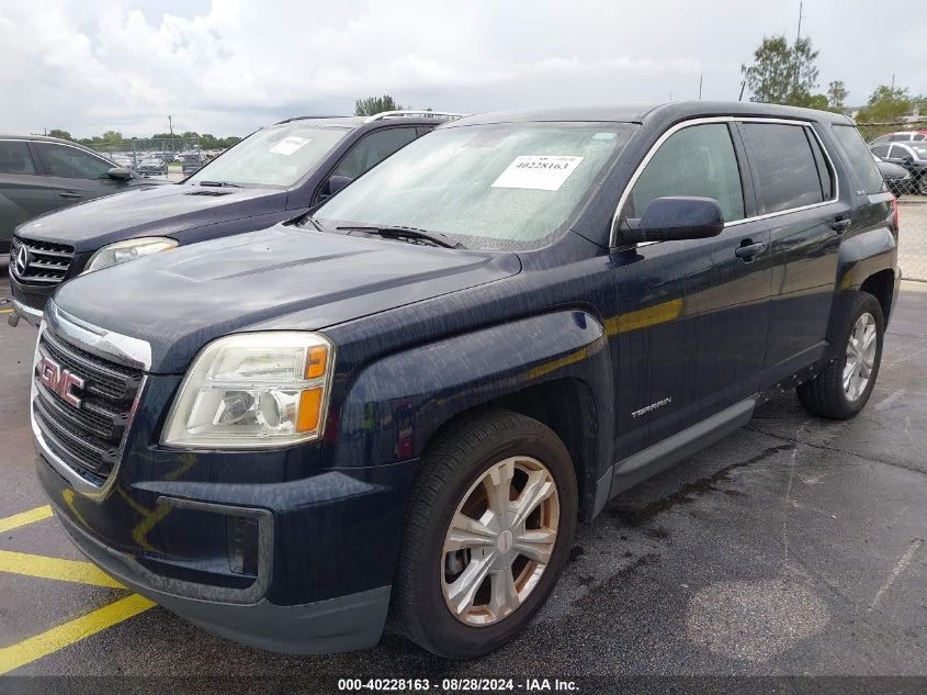 2017 GMC Terrain Sle-1 VIN: 2GKALMEK6H6107557 Lot: 40228163