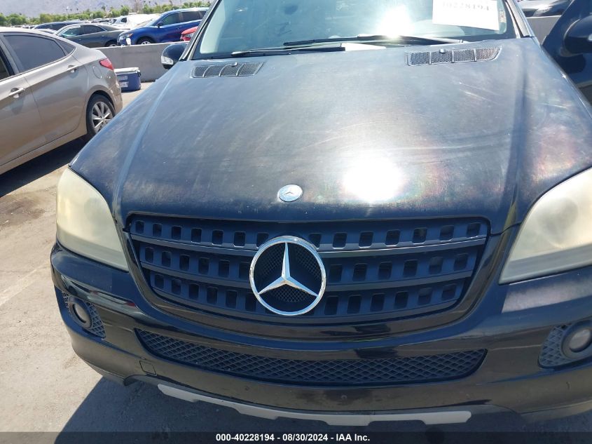 2006 Mercedes-Benz Ml 350 4Matic VIN: 4JGBB86E36A078193 Lot: 40228194