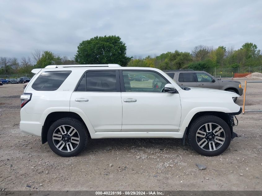 2021 Toyota 4Runner Limited VIN: JTEKU5JR7M5845262 Lot: 40228195