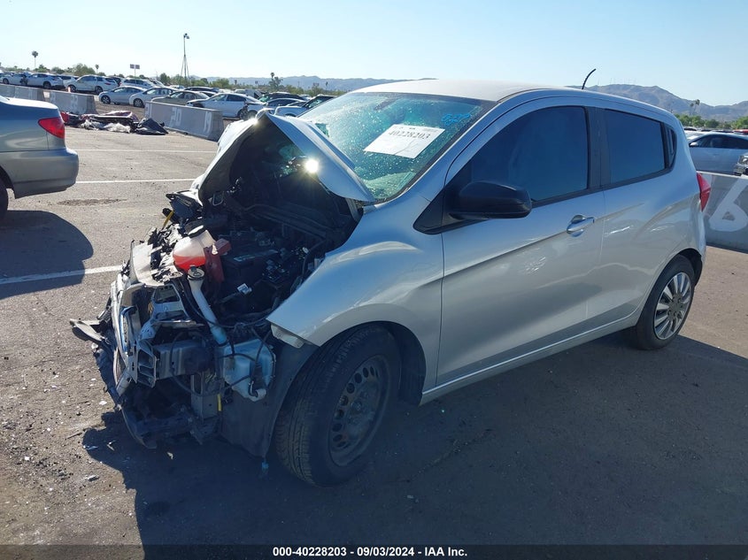 VIN KL8CB6SA8KC809658 2019 CHEVROLET SPARK LS