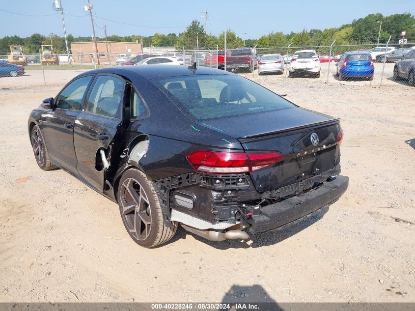 2020 VOLKSWAGEN PASSAT 2.0T R-LINE - 1VWMA7A38LC023896