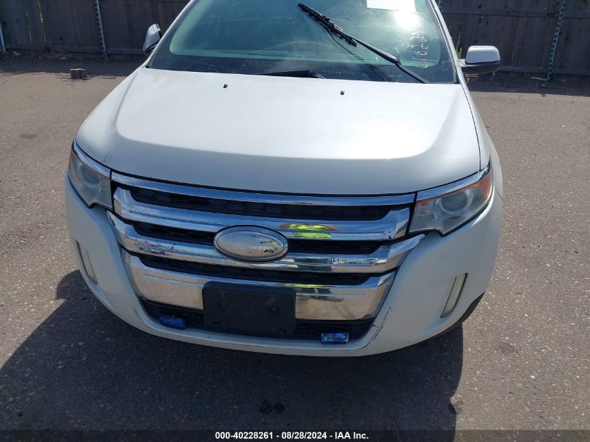 2013 Ford Edge Sel VIN: 2FMDK3J90DBC37629 Lot: 40228261