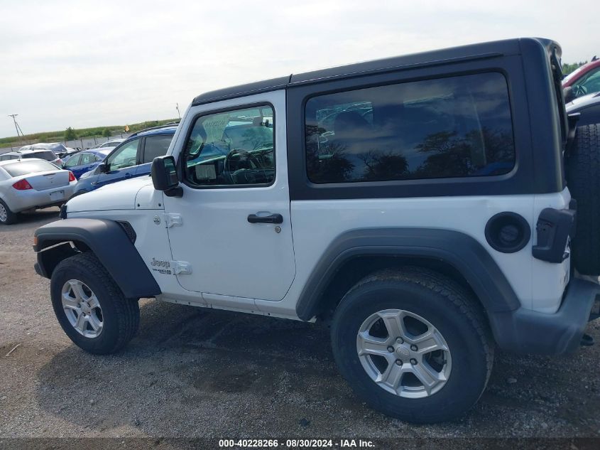 2019 Jeep Wrangler Sport S 4X4 VIN: 1C4GJXAN2KW524104 Lot: 40228266