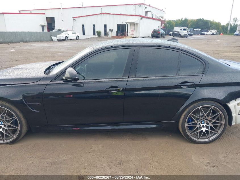 2017 BMW M3 VIN: WBS8M9C53H5G84040 Lot: 40228267