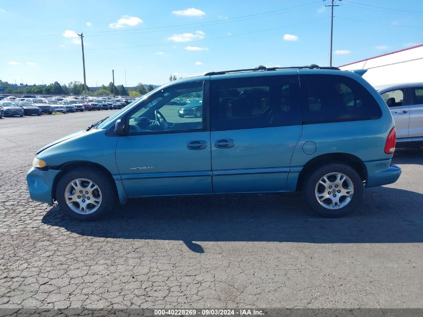 1999 Dodge Caravan Se VIN: 2B4GP45G2XR359418 Lot: 40228269