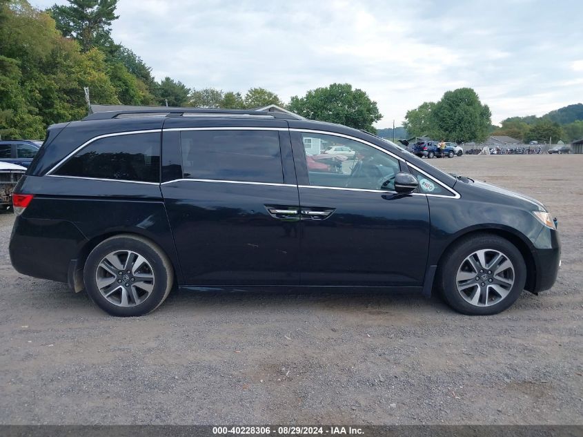 2015 Honda Odyssey Touring/Touring Elite VIN: 5FNRL5H98FB058818 Lot: 40228306