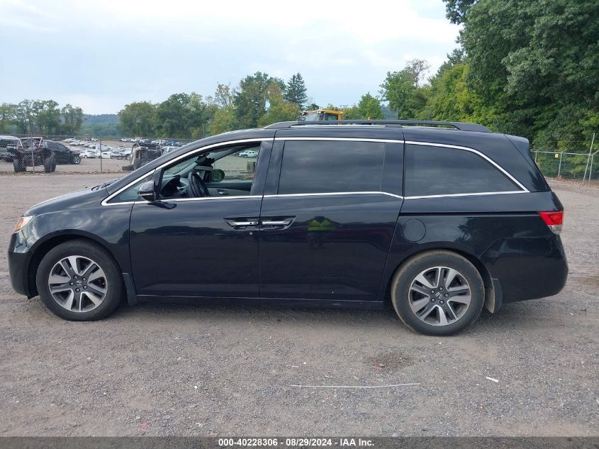 2015 Honda Odyssey Touring/Touring Elite VIN: 5FNRL5H98FB058818 Lot: 40228306