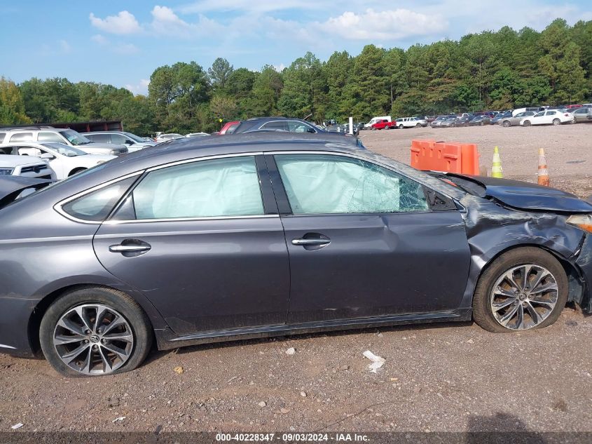 2016 Toyota Avalon Xle VIN: 4T1BK1EB7GU201329 Lot: 40228347